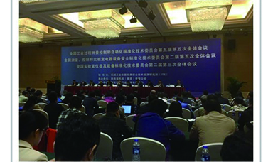 虹潤公司參加全國工業(yè)過程測量控制和自動化標準化技術(shù)委員會第五屆第五次全體會議